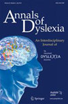 Annals Of Dyslexia