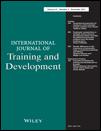 International Journal Of Training And Development