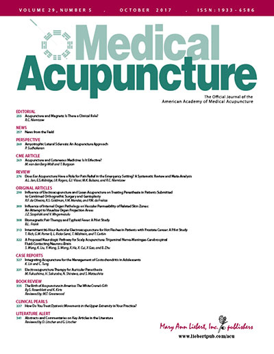 Medical Acupuncture