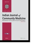 Indian Journal Of Community Medicine