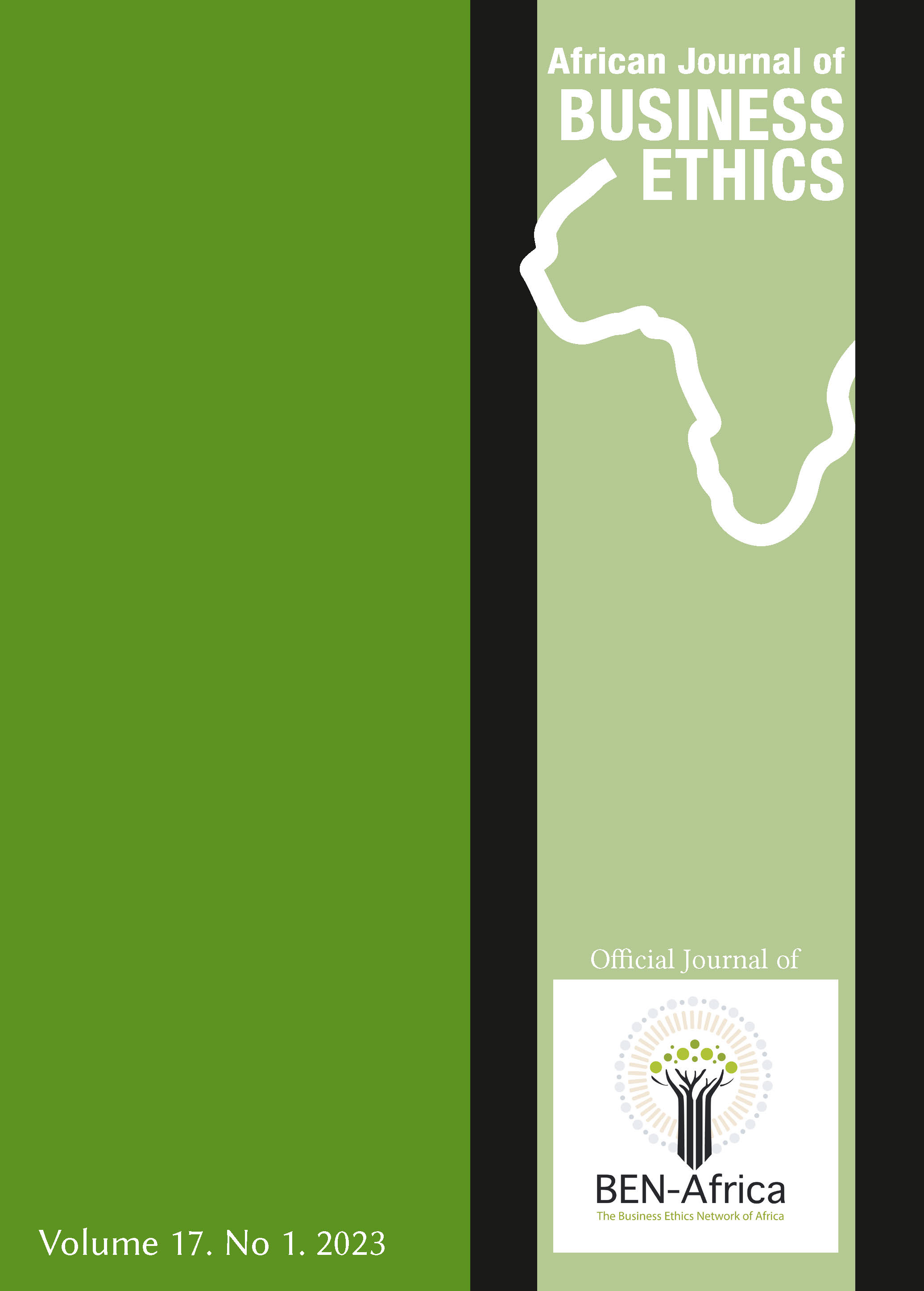 African Journal Of Business Ethics