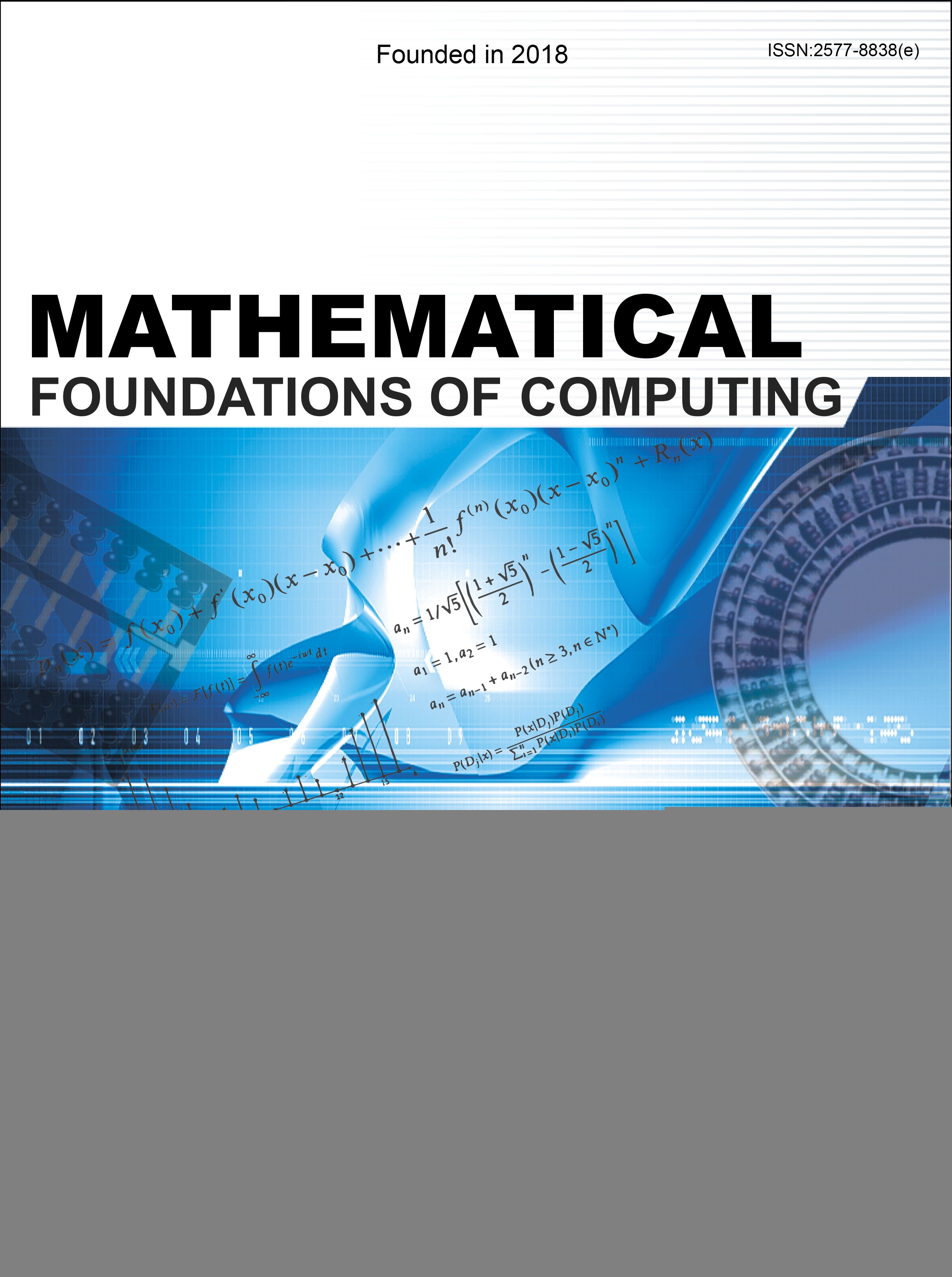 Mathematical Foundations Of Computing