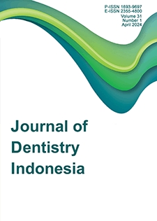 Journal Of Dentistry Indonesia