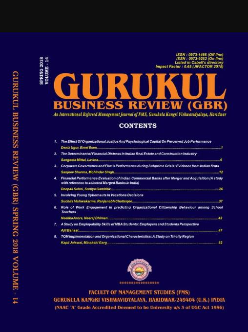 Gurukul Business Review-gbr