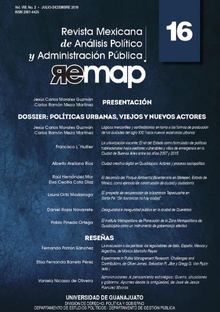 Revista Mexicana De Analisis Politico Y Administracion Publica