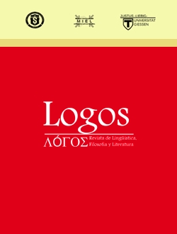 Logos-revista De Linguistica Filosofia Y Literatura