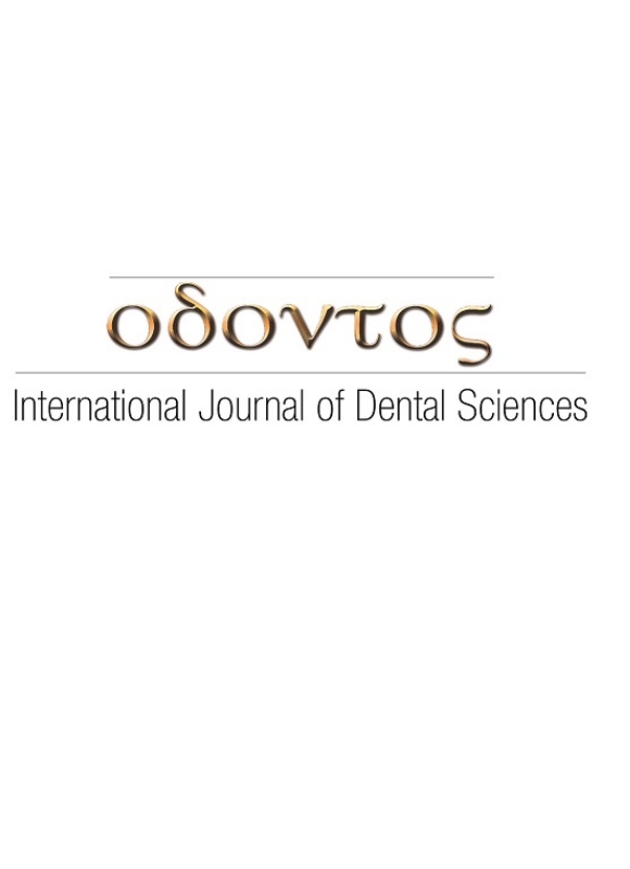 Odovtos International Journal Of Dental Sciences