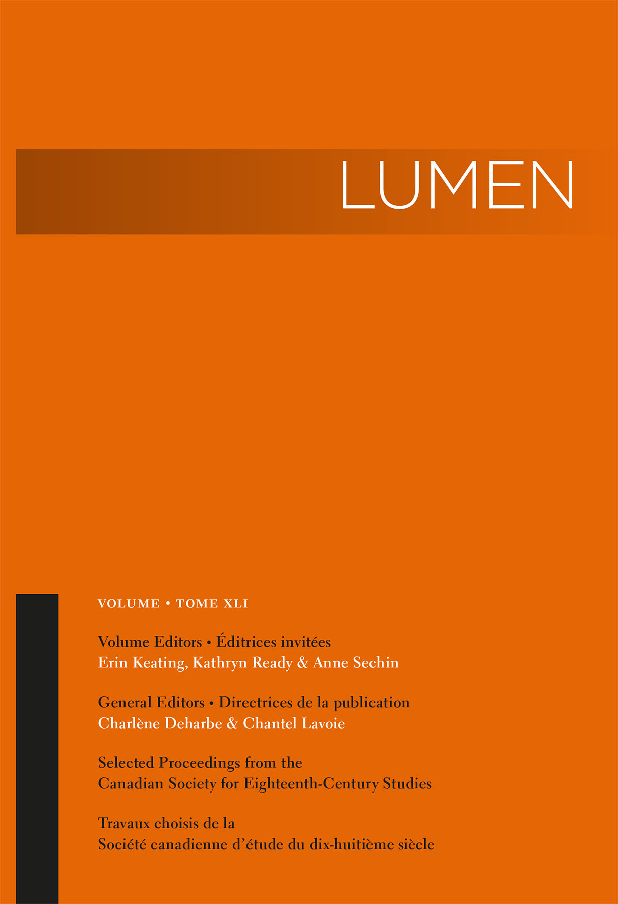 Lumen-eighteenth-century Studies-d Etude Du Dix-huitieme