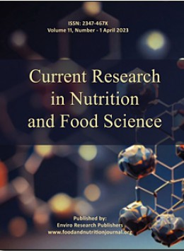 Current Research In Nutrition And Food Science期刊